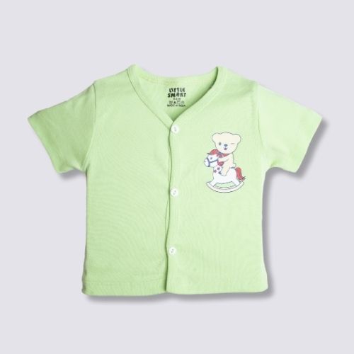 Cotton Baby Boys Jhabla Set