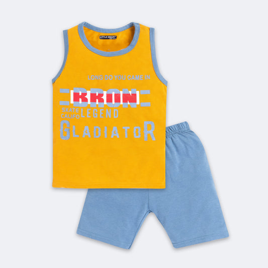 Boys Sleeveless Sando Set