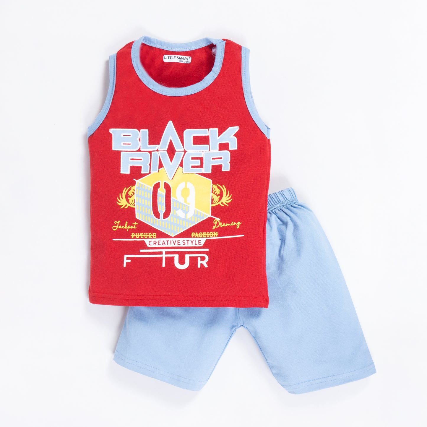 Boys Sleeveless Sando Set