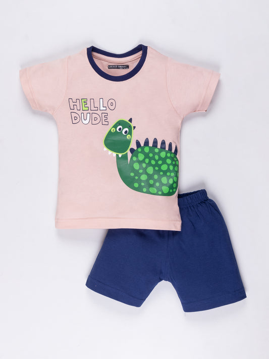 Boys Cotton Baba Suit Set