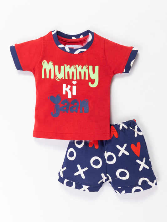 Cotton Printed Baba Suit Set