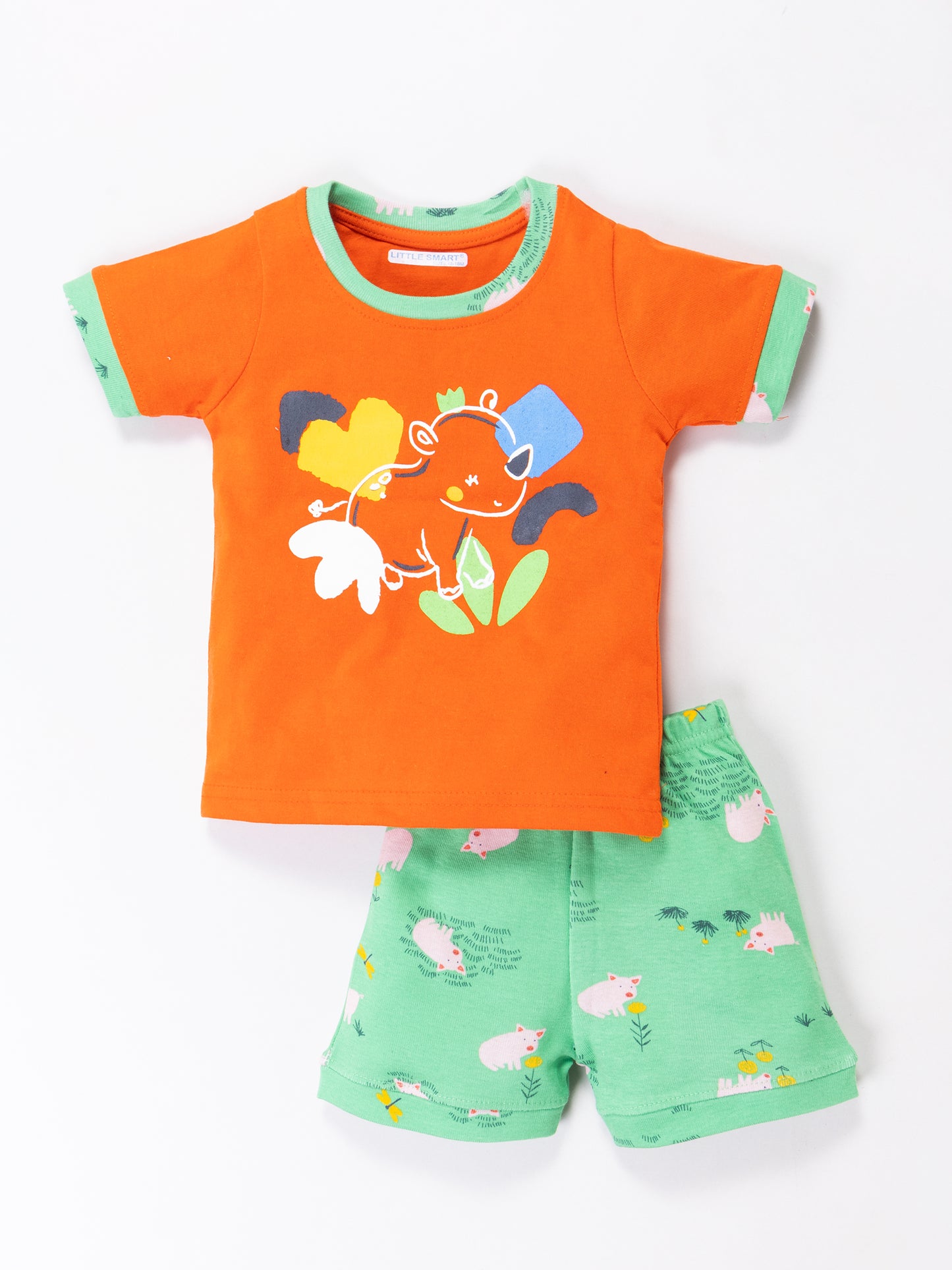 Cotton Printed Baba Suit Set