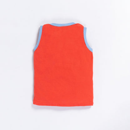 Boys Sleeveless Sando Set