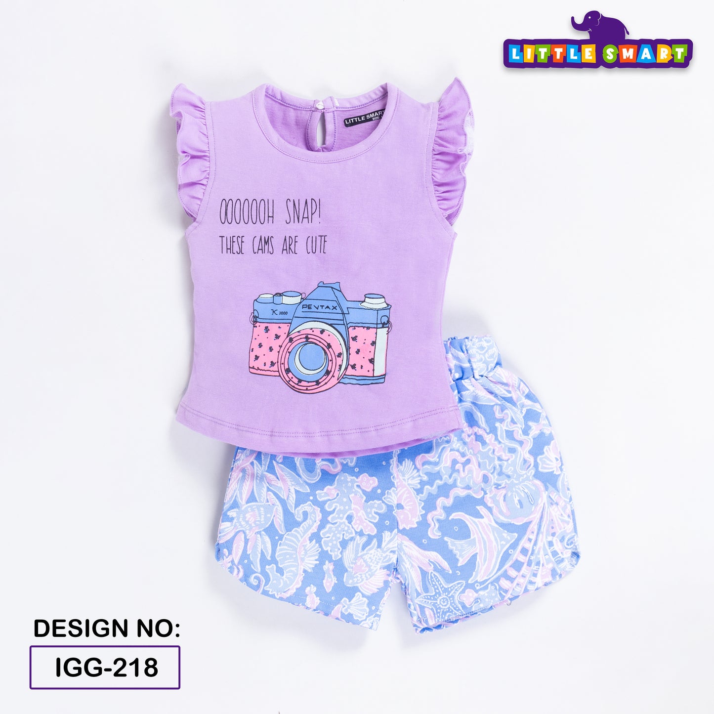 Cotton Printed Top & Pant Set