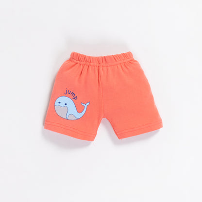 Cotton Baby Boys Jhabla Set