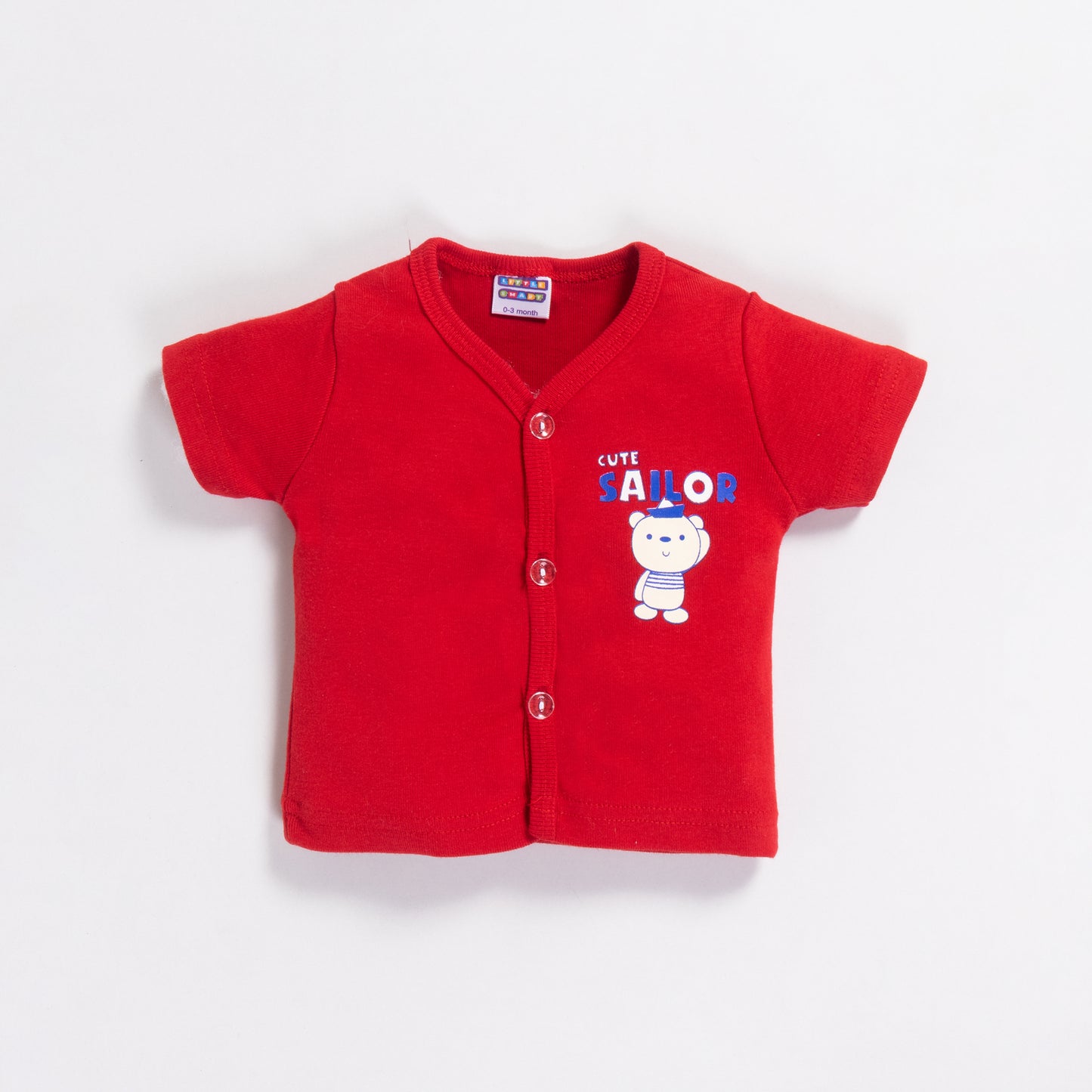 Cotton Baby Boys Jhabla Set