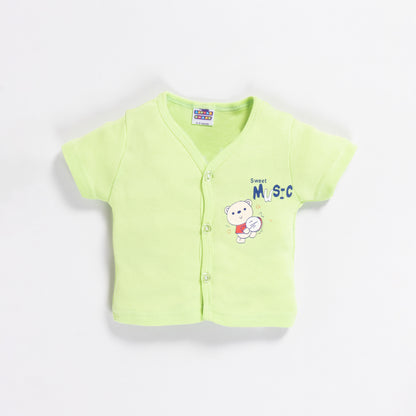 Cotton Baby Boys Jhabla Set