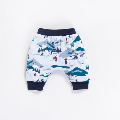 Boys Printed Diaper Baba Suit Set