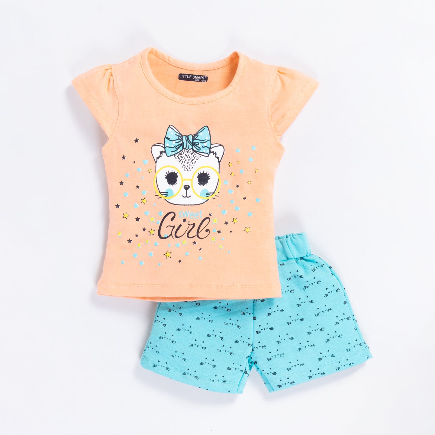 Cotton Printed Top & Pant Set