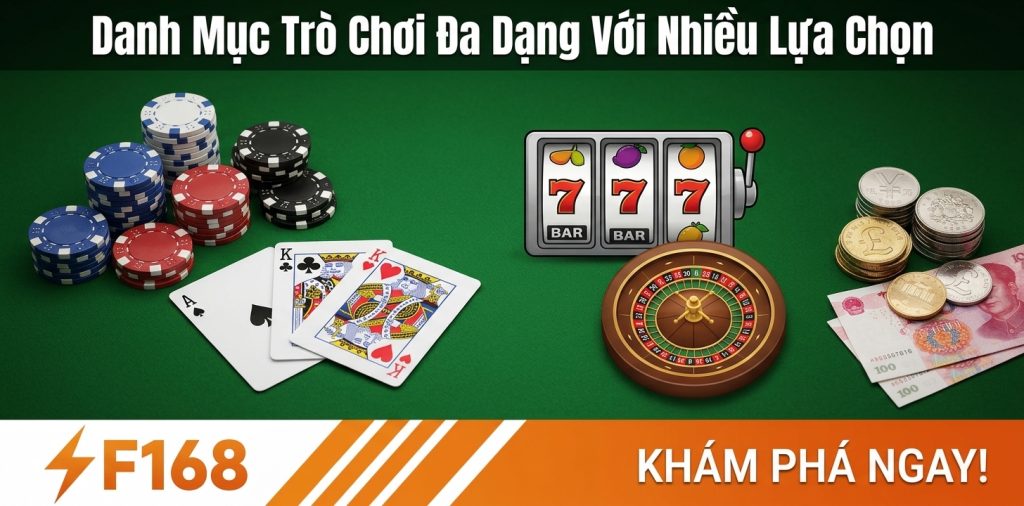 Danh Mục Trò Chơi Đa Dạng Với Nhiều Lựa Chọn