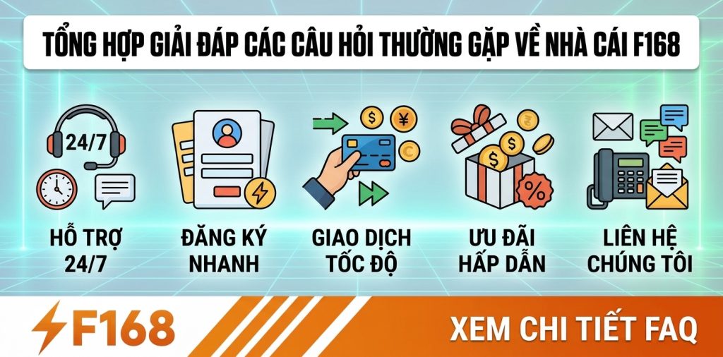 Tổng Hợp Giải Đáp Các Câu Hỏi Thường Gặp Về Nhà Cái F168